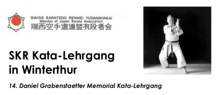 14. Daniel Grabenstaetter Memorial Kata-Lehrgang