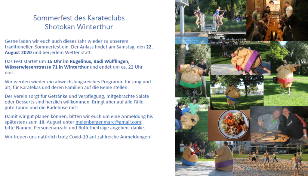 Sommerfest 2020