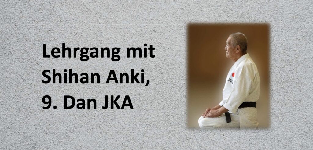 Lehrgang mit Shihan Anki, 9. Dan JKA